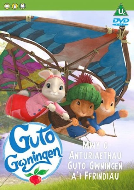Cover image for Mwy o Anturiaethau Guto Gwningen a'i Ffrindiau (DVD146), isbn: 0111558850
