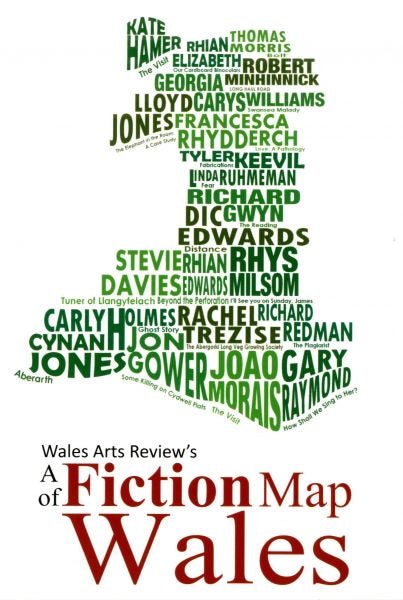 Cover image for Fiction Map of Wales, A, isbn: 9780992756062
