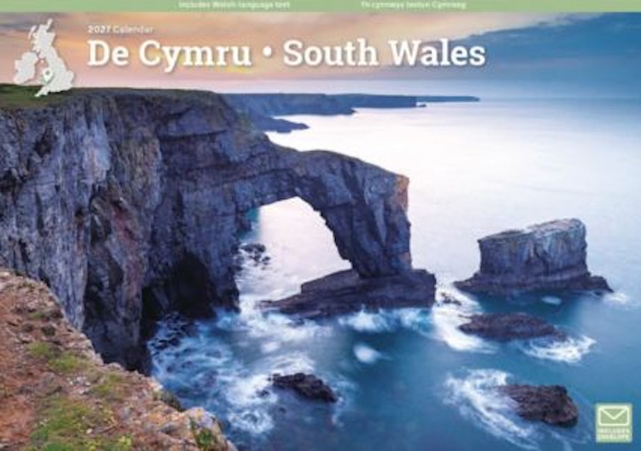 Cover image for De Cymru | South Wales A4 Calendar 2027, isbn: 9781529857924