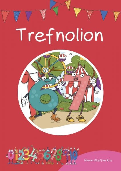 Cover image for Cyfres Cymeriadau Difyr: Stryd y rhifau - Trefnolion, isbn: 9781783903283