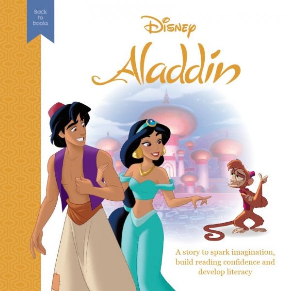 Cover image for Disney Back to Books: Aladdin, isbn: 9781804164983
