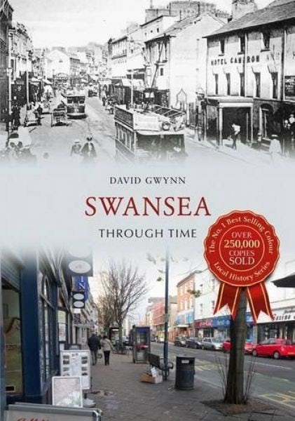 Cover image for Central Swansea Through Time, isbn: 9781848683020