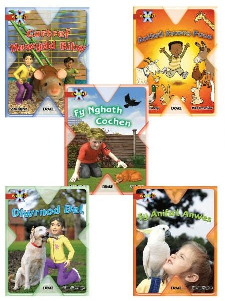 Cover image for Prosiect X: Band 2 Coch - Anifeiliaid Anwes, isbn: 9781848911376