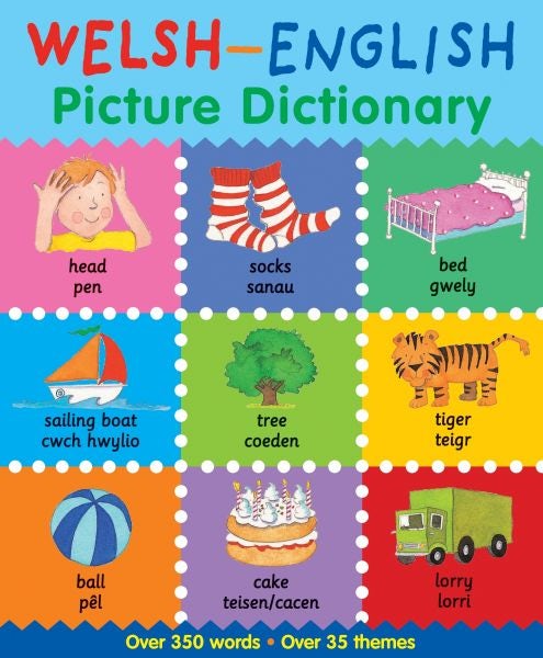 Cover image for Welsh-English Picture Dictionary, isbn: 9781849678339