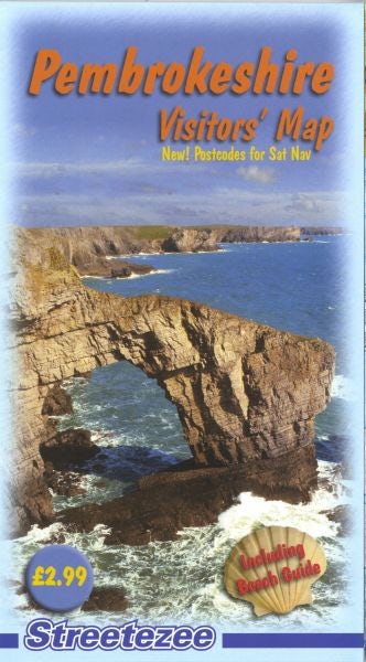 Cover image for Pembrokeshire Visitors' Map, isbn: 9781905660445