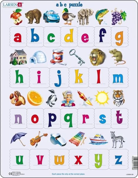 Cover image for ABC - The English Alphabet Jigsaw, isbn: 9781908574817