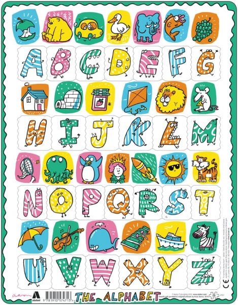 Cover image for English Alphabet Jigsaw, isbn: 9781910574713