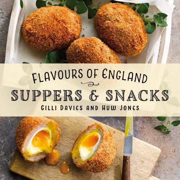 Cover image for Flavours of England: Suppers and Snacks, isbn: 9781912654956