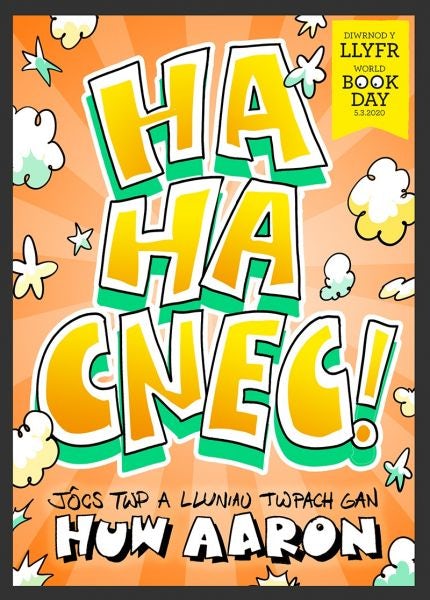 Cover image for Ha Ha Cnec!, Jôcs Twp a Lluniau Twpach, isbn: 9781914303005