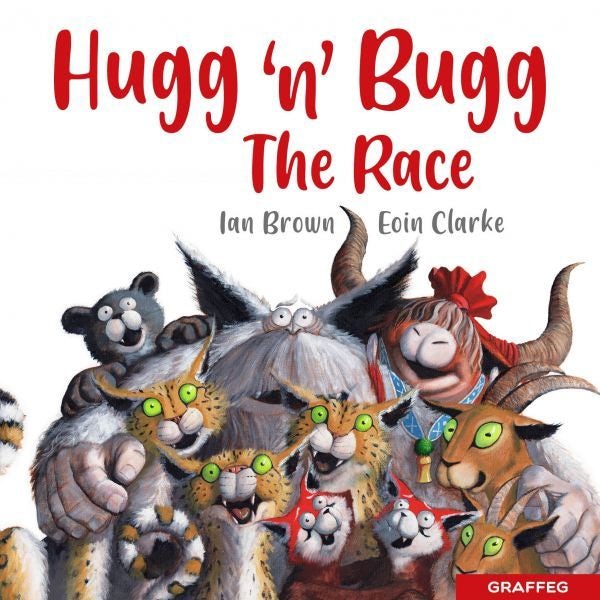 Cover image for Hugg 'n' Bugg: The Race, isbn: 9781917467933