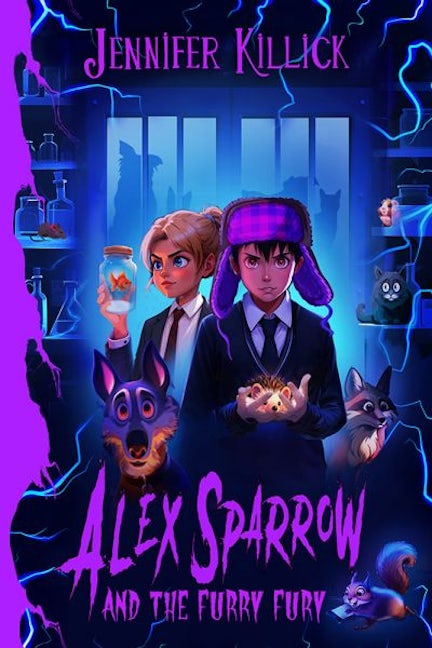 Cover image for Alex Sparrow and the Furry Fury, isbn: 9781917718448