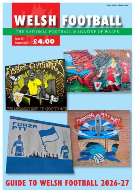 Cover image for Welsh Football 271 (August 2026), isbn: Y628282828