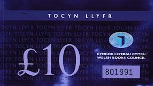 Cover image for Tocyn Llyfr Cymraeg: 10 Punt / 10 Pounds, isbn: 8888039813