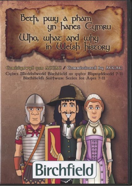Cover image for Pwy, Beth a Pham yn Hanes Cymru/Who, What and Why in Welsh History (CD-ROM), isbn: 8888040439