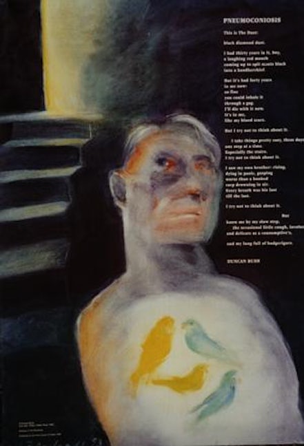 Cover image for Pneumoconiosis (Poster), isbn: 9780000174048
