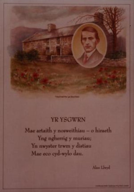 Cover image for Ysbryd Hedd Wyn (Poster), isbn: 9780000673428