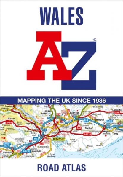 Cover image for Wales A-Z Road Atlas, isbn: 9780008560553