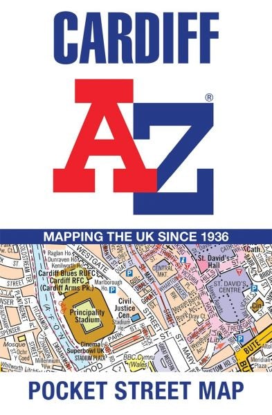 Cover image for Cardiff A-Z Pocket Street Map, isbn: 9780008657437