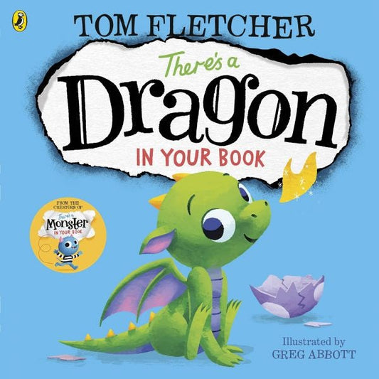 Cover image for There's a Dragon in Your Book, isbn: 9780141376134