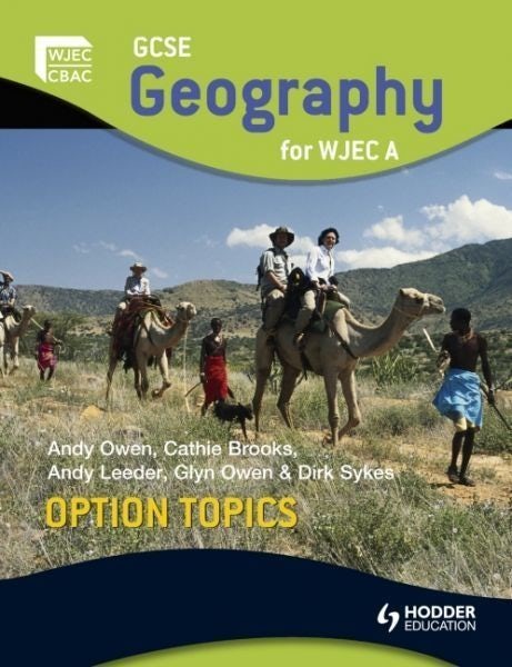 Cover image for WJEC Geography Option Topics GCSE Spec A Student's Book, isbn: 9780340983751