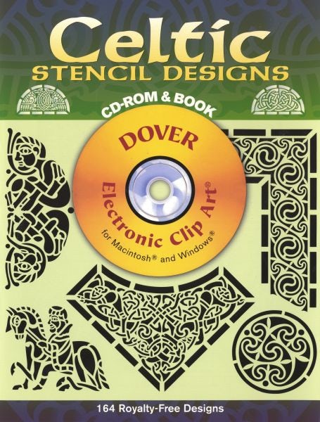 Cover image for Celtic Stencil Designs (CD-ROM & Book), isbn: 9780486996783