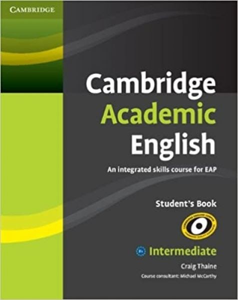 Cover image for Cambridge Academic English B1+ Intermediate Course Book, isbn: 9780521165198