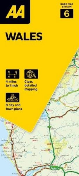 Cover image for AA Road Map Wales, isbn: 9780749584115