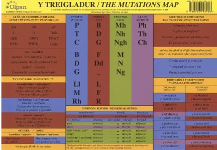 Cover image for Treigladur, Y/Mutations Map, The, isbn: 9780956493408