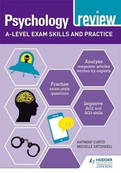 Cover image for Psychology Review: A-Level Exam Skills and Practice, isbn: 9781398308015