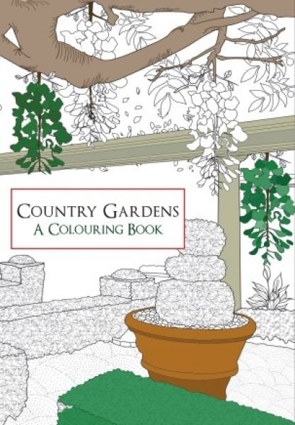 Cover image for Country Gardens - A Colouring Book, isbn: 9781445659626