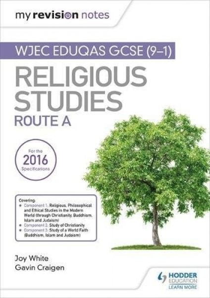 Cover image for My Revision Notes WJEC Eduqas GCSE (9-1) Religious Studies Route A, isbn: 9781510414624
