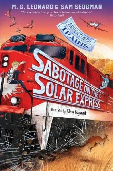 Cover image for Sabotage on the Solar Express, isbn: 9781529072655