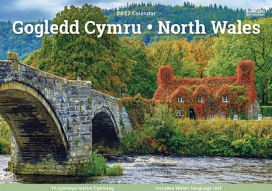Cover image for Gogledd Cymru | North Wales A5 Calendar 2027, isbn: 9781529857054