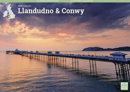 Cover image for Llandudno & Conwy A4 Calendar 2027, isbn: 9781529857986