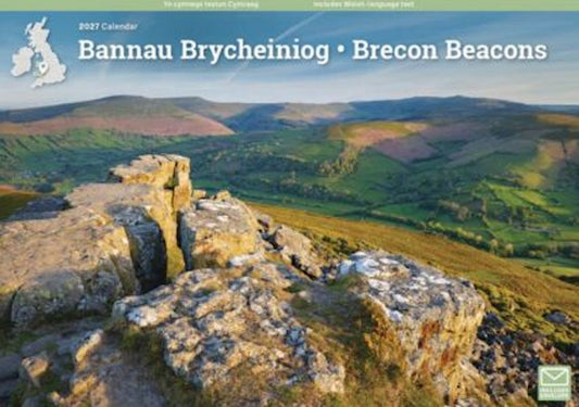 Cover image for Bannau Brycheiniog | Brecon Beacons A4 Calendar 2027, isbn: 9781529864939