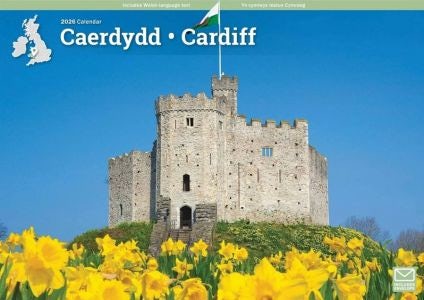 Cover image for Calendr A4 2026 Caerdydd / Cardiff A4 2026 Calendar, isbn: 9781529896596
