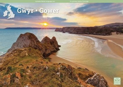 Cover image for Calendr 2026 Gŵyr / Gower 2026 Calendar A4, isbn: 9781529897043