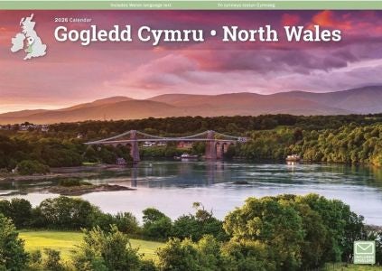 Cover image for Calendr 2026 Gogledd Cymru / North Wales 2026 Calendar A4, isbn: 9781529897661