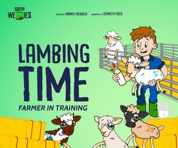 Cover image for Farmer in Training: Lambing Time, isbn: 9781739808839