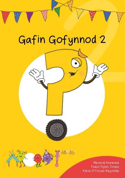 Cover image for Cyfres Cymeriadau Difyr: Glud y Geiriau - Gafin Gofynnod 2, isbn: 9781783901913