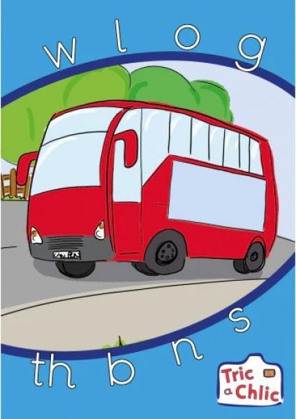 Cover image for Tric a Chlic: Cam 1 - 6x Llythrennau glas, isbn: 9781783904815