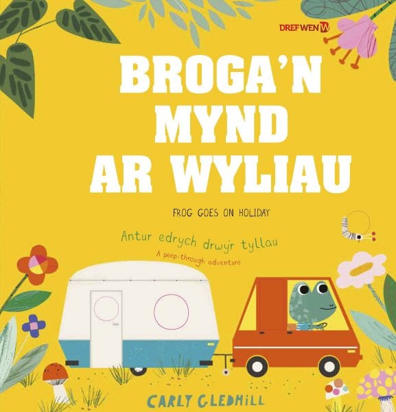 Cover image for Broga'n Mynd ar Wyliau / Frog Goes on Holiday, isbn: 9781784231798