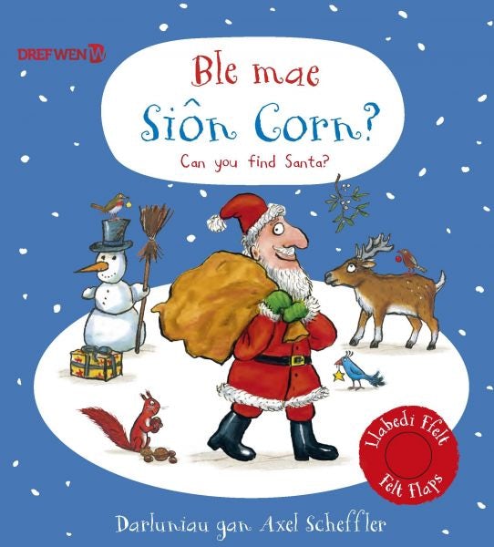 Cover image for Ble mae Siôn Corn? / Can you find Santa?, isbn: 9781784232504