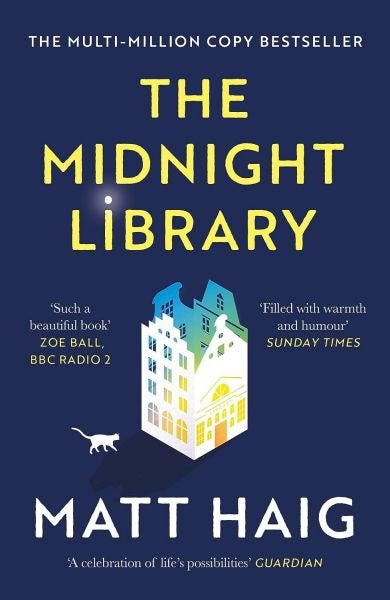 Cover image for The Midnight Library, isbn: 9781786892737