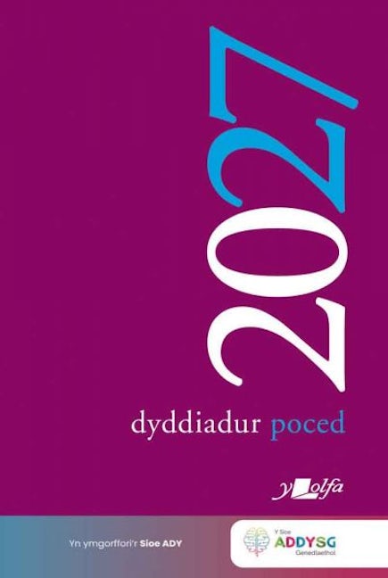 Cover image for Dyddiadur Poced Y Lolfa 2027 Pocket Diary, isbn: 9781800999008