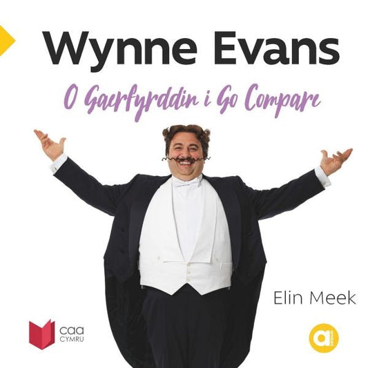 Cover image for Cyfres Amdani: Wynne Evans - O Gaerfyrddin i Go Compare, isbn: 9781801063234