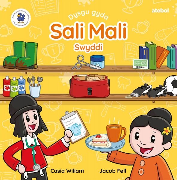 Cover image for Dysgu gyda Sali Mali: Swyddi, isbn: 9781801063418