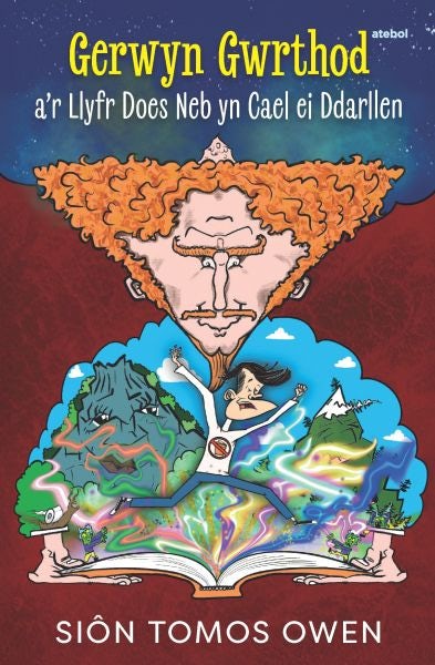 Cover image for Gerwyn Gwrthod a'r Llyfr Does Neb yn Cael ei Ddarllen, isbn: 9781801065559