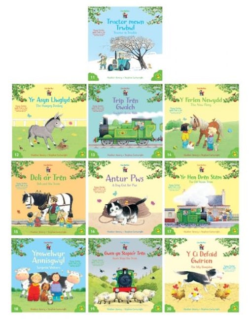 Cover image for Cyfres Cae Berllan: Pecyn 2 Dysgu Darllen gyda Cadi a Jac / Learning to Read Welsh with Cadi a Jac Pack 2, isbn: 9781801066433