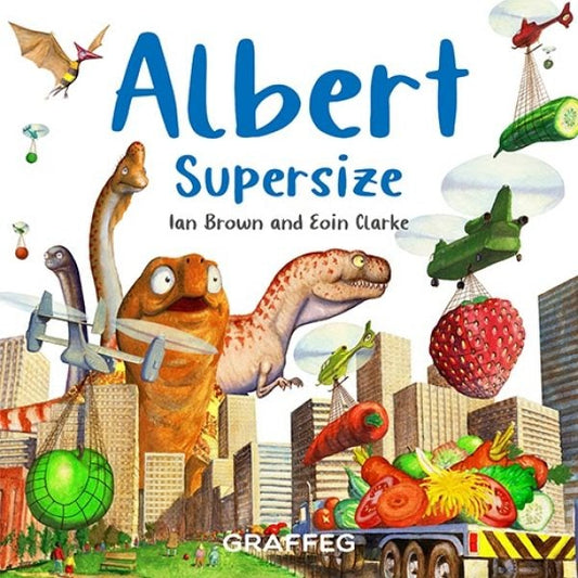 Cover image for Albert Supersize, isbn: 9781802580167